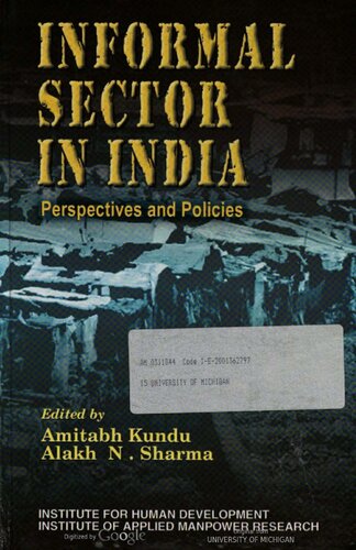 Informal Sector In India Perspectives And Policies Amitabh Kundu Alakh N Sharma