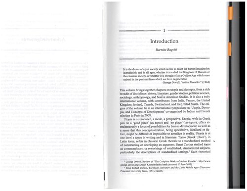 The Politics Of The Impossible Utopia And Dystopia Reconsidered First Edition Barnita Bagchi