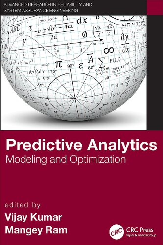 Predictive Analytics Modeling And Optimization Vijay Kumar Mangey Ram