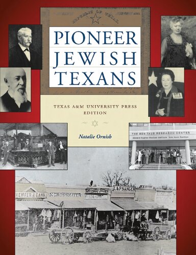 Pioneer Jewish Texans Natalie Ornish Sara Alperntarlow