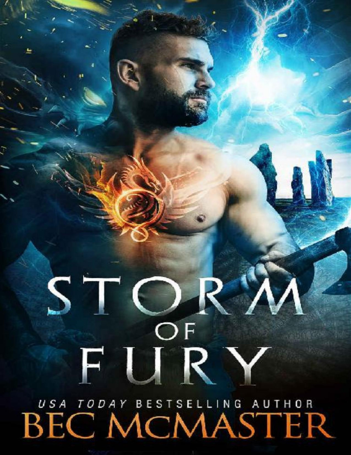 Storm Of Fury Dragon Shifter Romance Legends Of The Storm Book 4 Bec Mcmaster Mcmaster