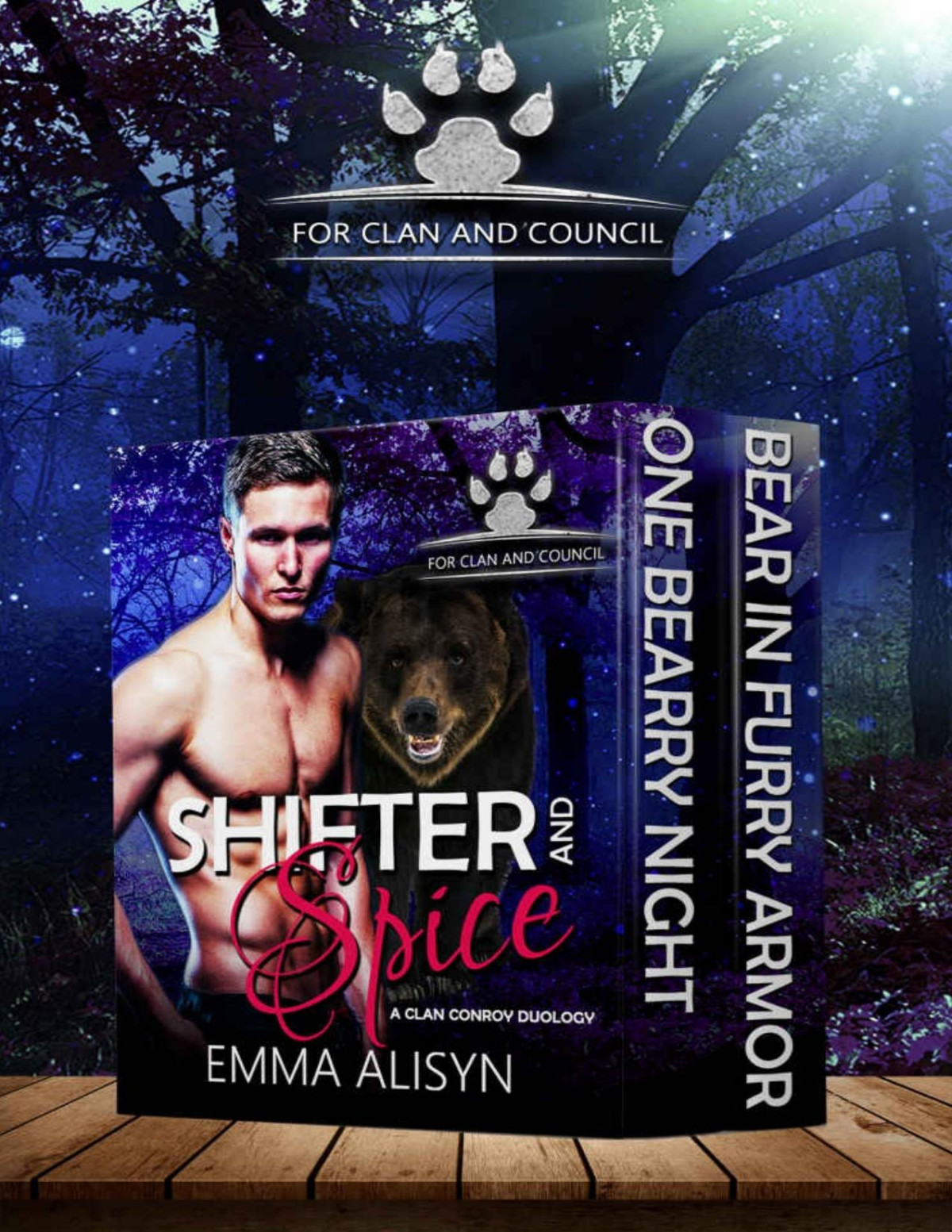 Shifter And Spice A Clan Conroy Duology Clan Conroy Brides Book 4 Emma Alisyn Alisyn
