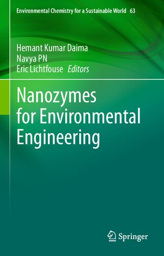 Nanozymes For Environmental Engineering 1st Edition Hemant Kumar Daima Editor