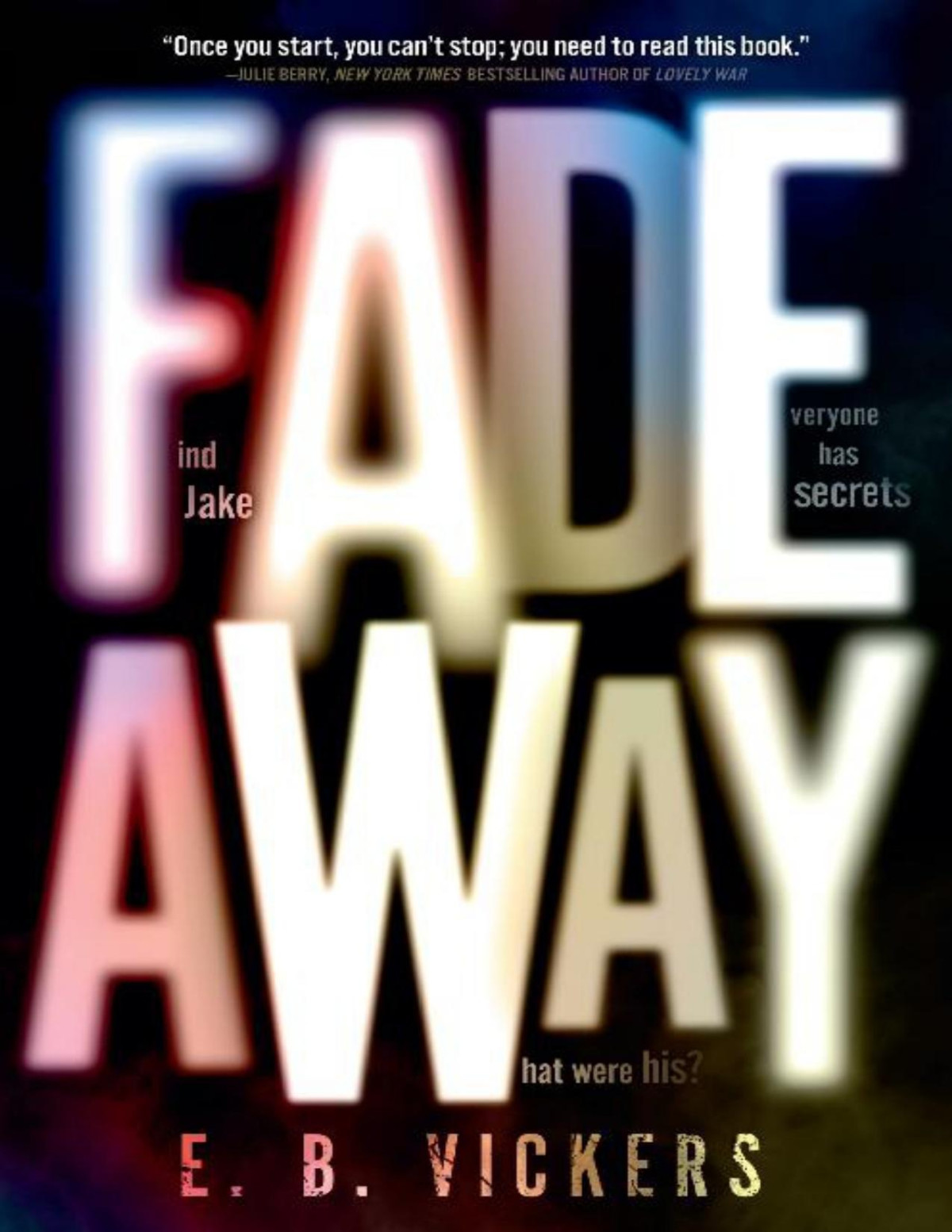 Fadeaway E B Vickers Vickers E B