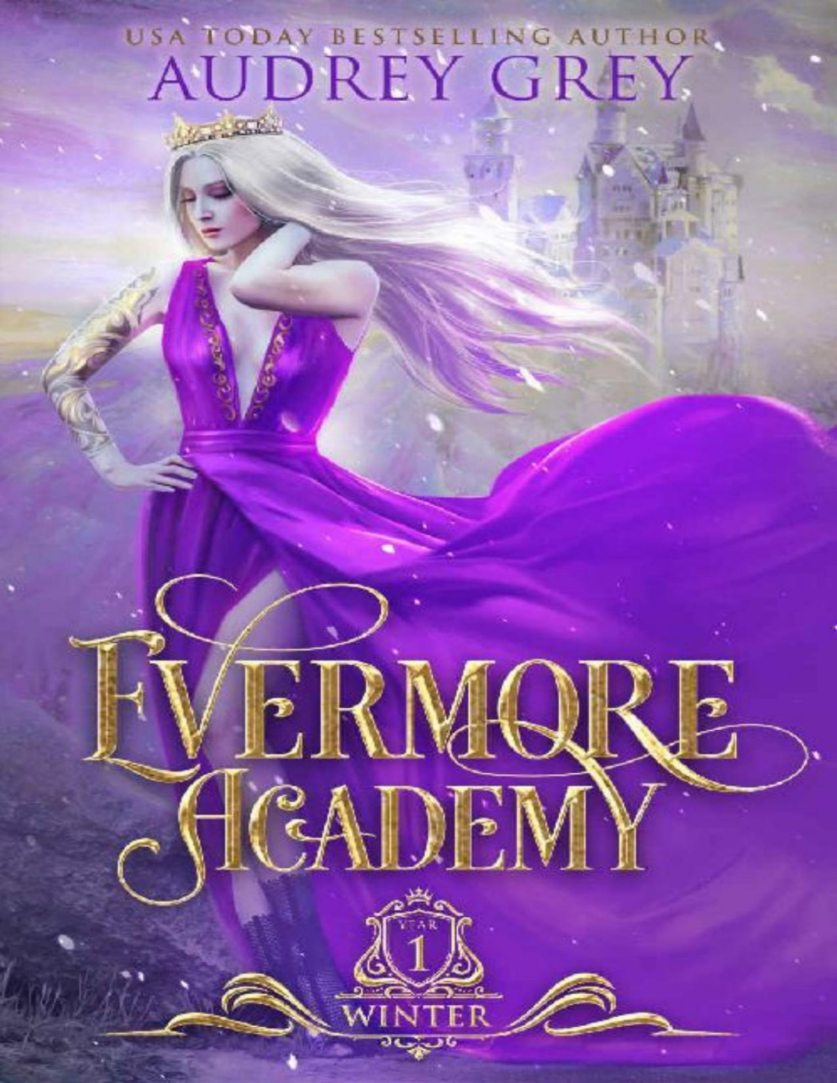 Evermore Academy Winter Audrey Grey Grey Audrey