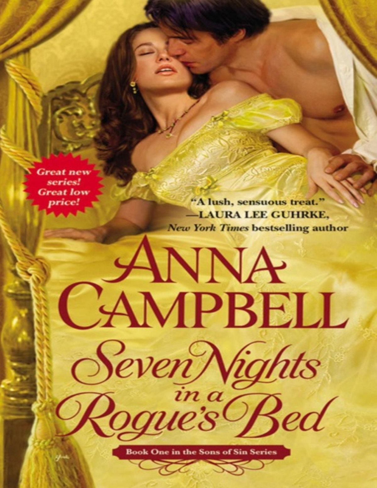 Seven Nights In A Rogues Bed Anna Campbell Campbell Anna