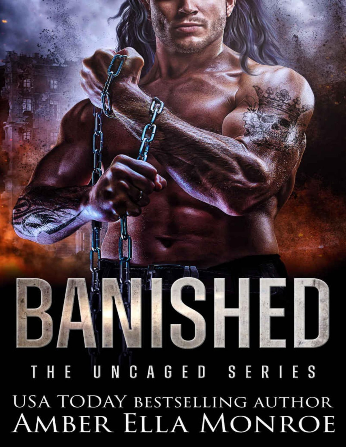 Banished A Dystopian Omegaverse Fantasy Romance The Uncaged 2 Amber Ella Monroe Monroe