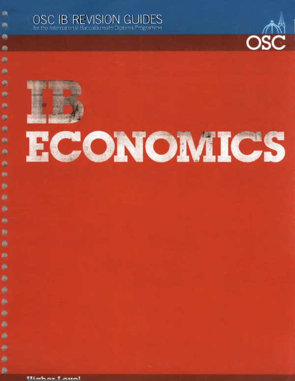 Ib Economics Revision Guide 1st Edition Stephen Holroyd