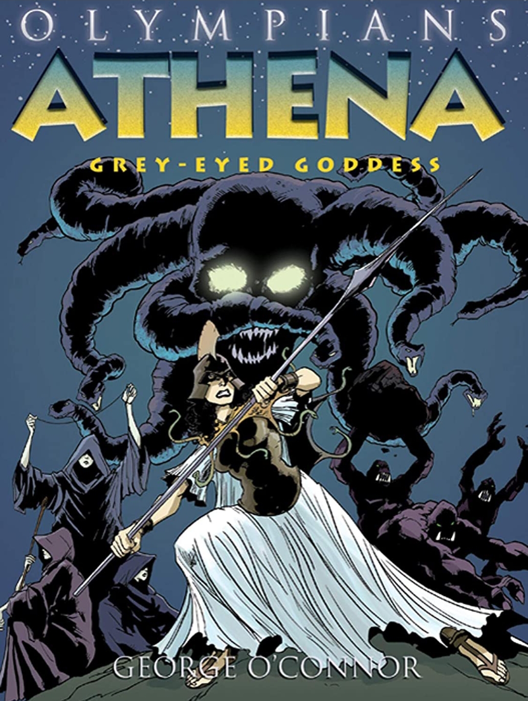 Olympians Athena Greyeyed Goddess Illustrated George Oconnor