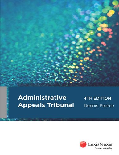 Administrative Appeals Tribunal 4th Edition D C Pearce