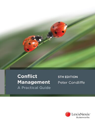 Conflict Management A Practical Guide 5th Edition Peter Condliffe