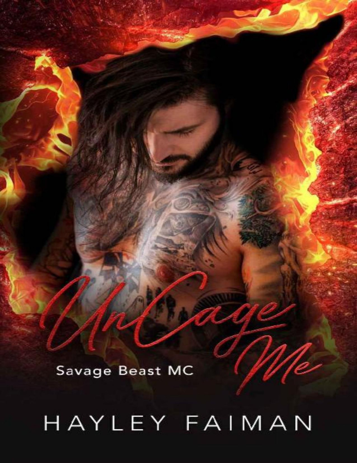 Uncage Me Savage Beast Mc Book 8 Hayley Faiman Faiman Hayley