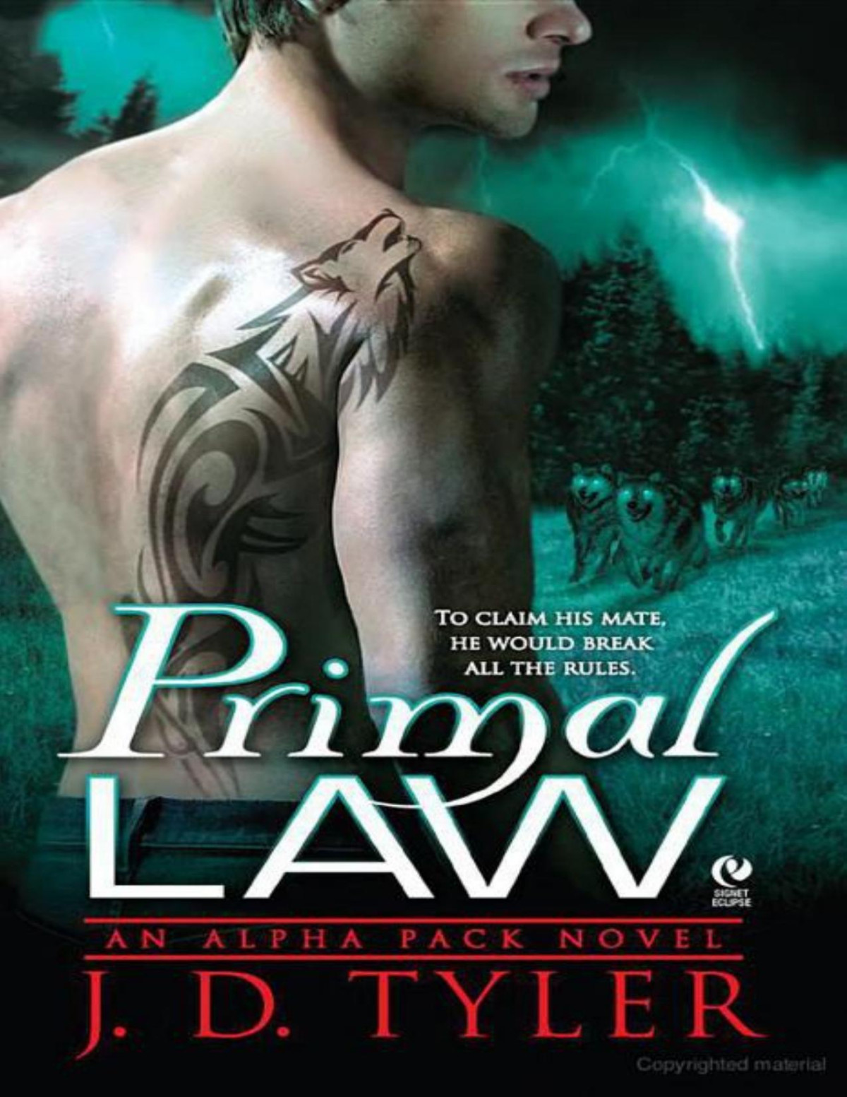 Alpha Pack 01 Primal Law Jd Tyler Tyler Jd