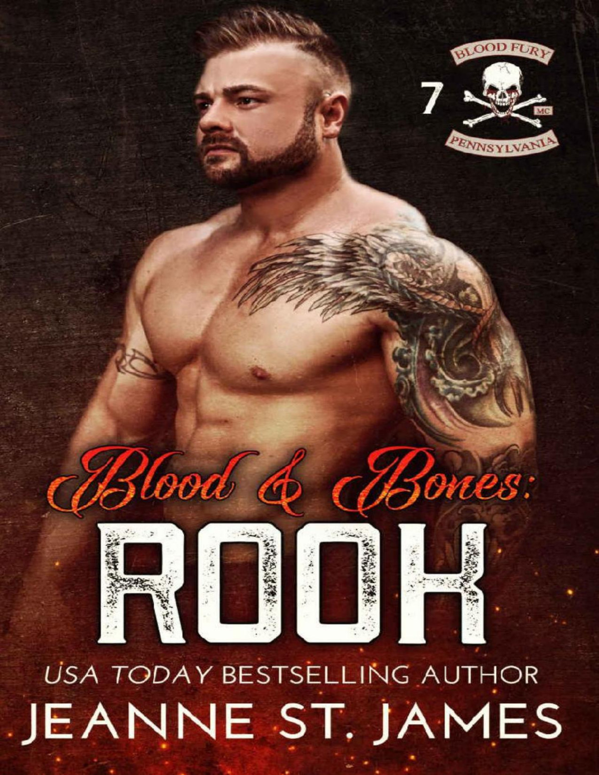 Blood Bones Rook Blood Fury Mc Book 7 Jeanne St James St James