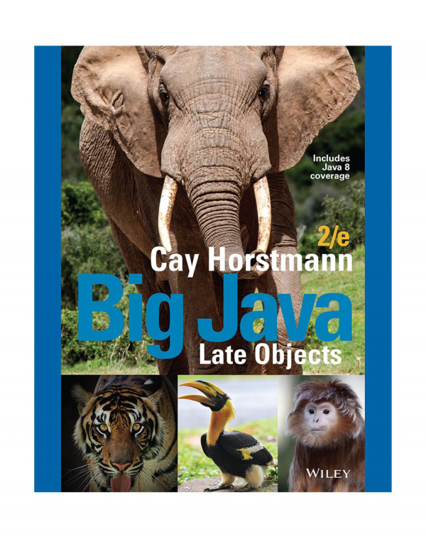 Big Java Late Objects Enhanced Etext 2nd Edition Cay S Horstmann