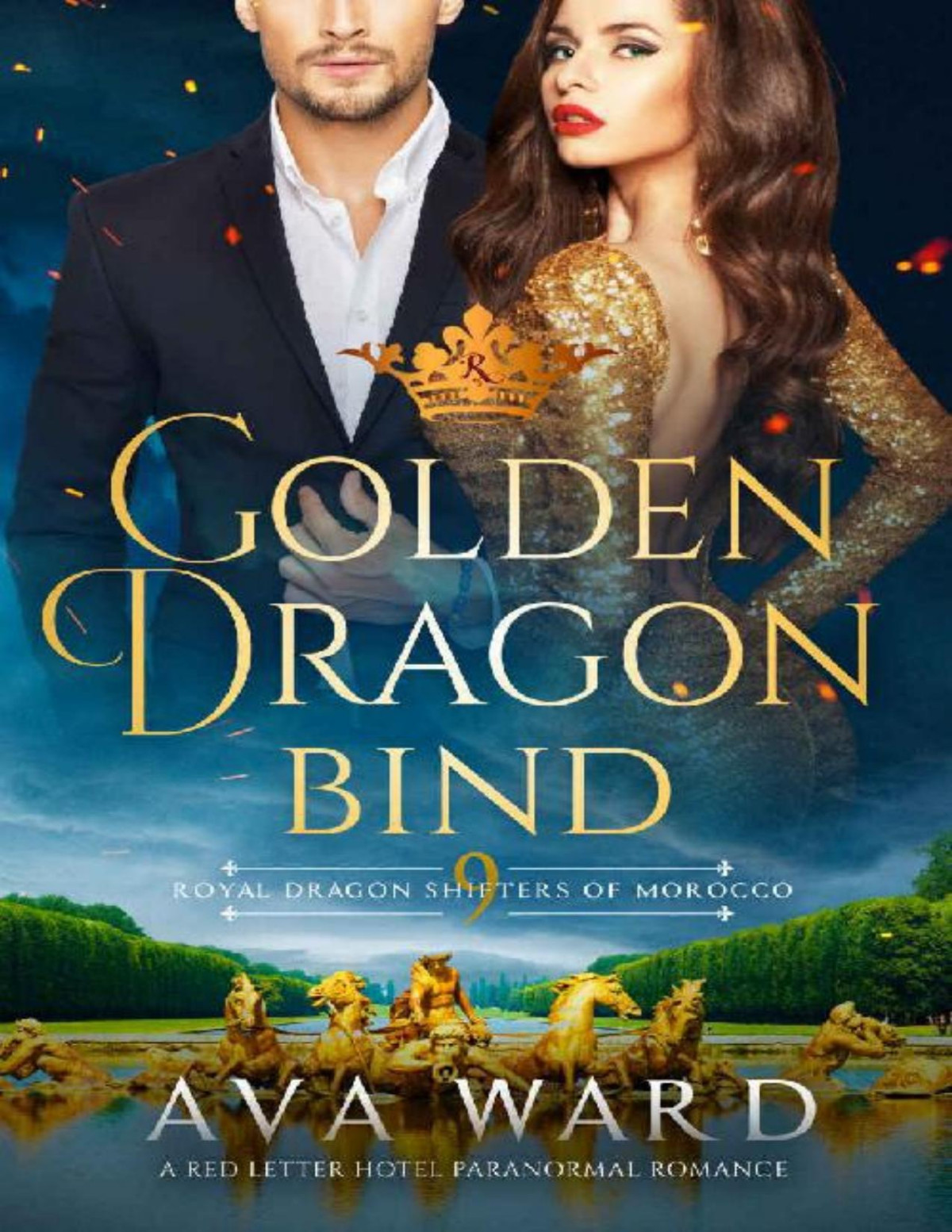 Golden Dragon Bind Royal Dragon Shifters Of Morocco 9 A Red Letter Hotel Paranormal Romance Ava Ward Ward
