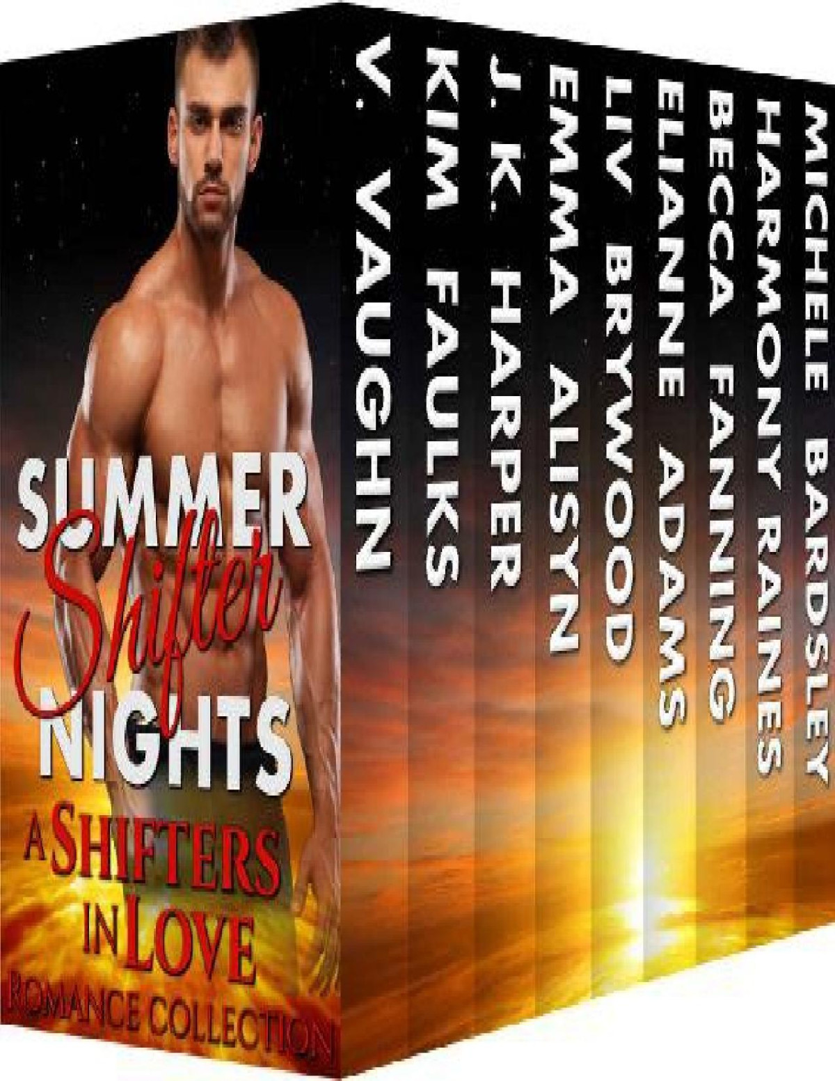 Summer Shifter Nights Harmony Raines V Vaughn Kim Faulks Jk Harper Emma Alisyn Elianne Adams Liv Brywood Becca Fanning Michele Bardsley