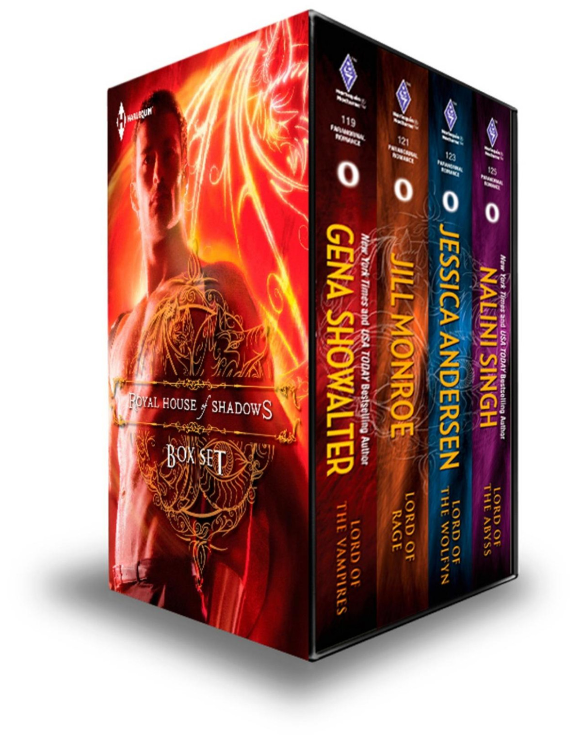Royal House Of Shadows Box Set Gena Showalter Jill Monroe Jessica Andersen Nalini Singh