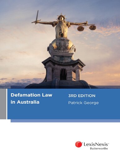 Defamation Law In Australia Patrick George