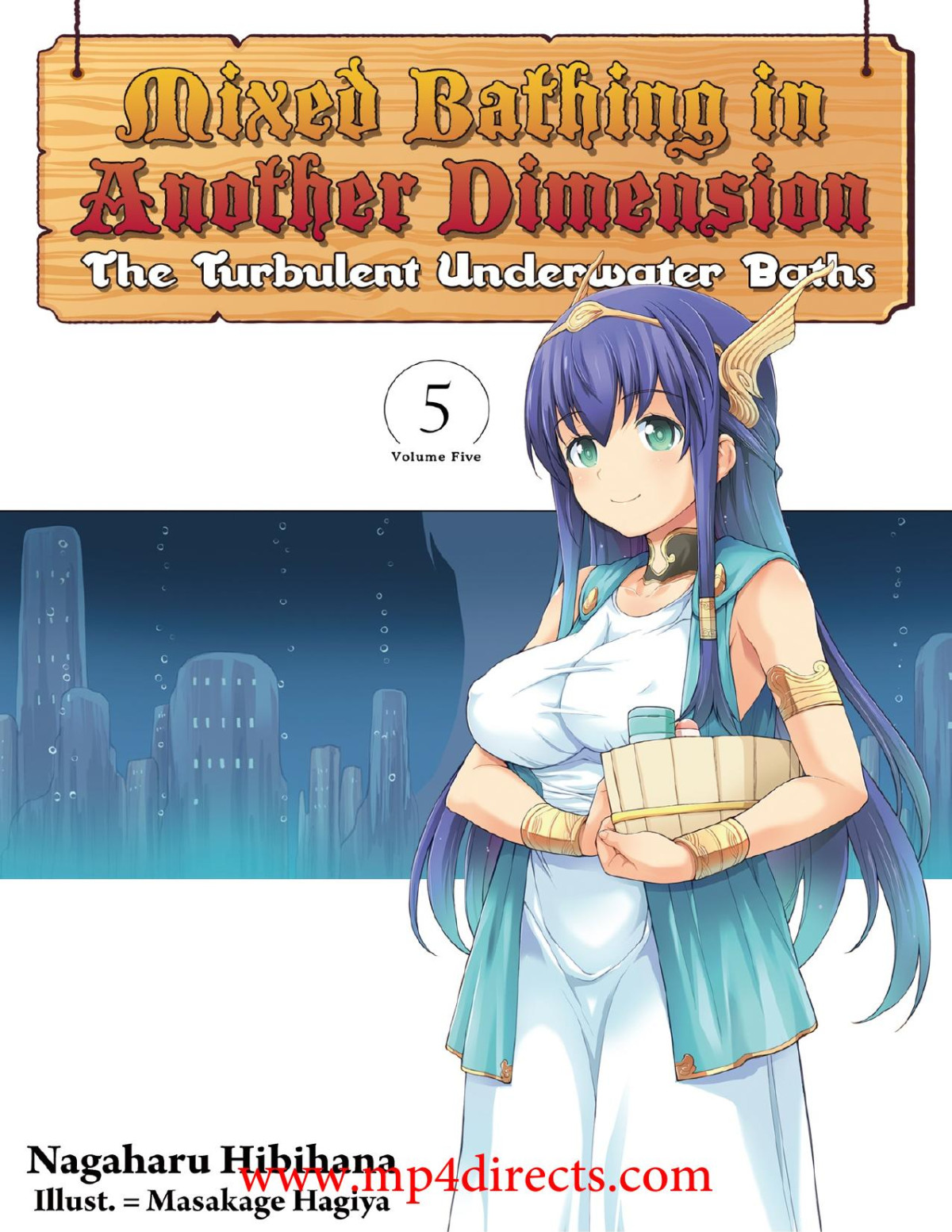 Mixed Bathing In Another Dimension Volume 5 The Turbulent Underwater Baths Nagaharu Hibihana Hibihana