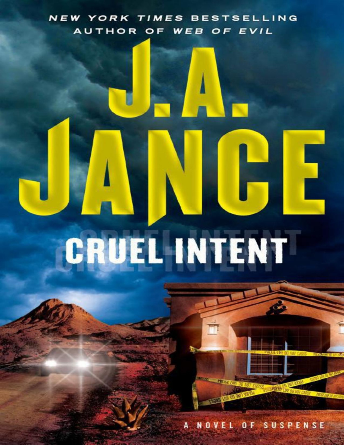 Cruel Intent J A Jance Jance J A