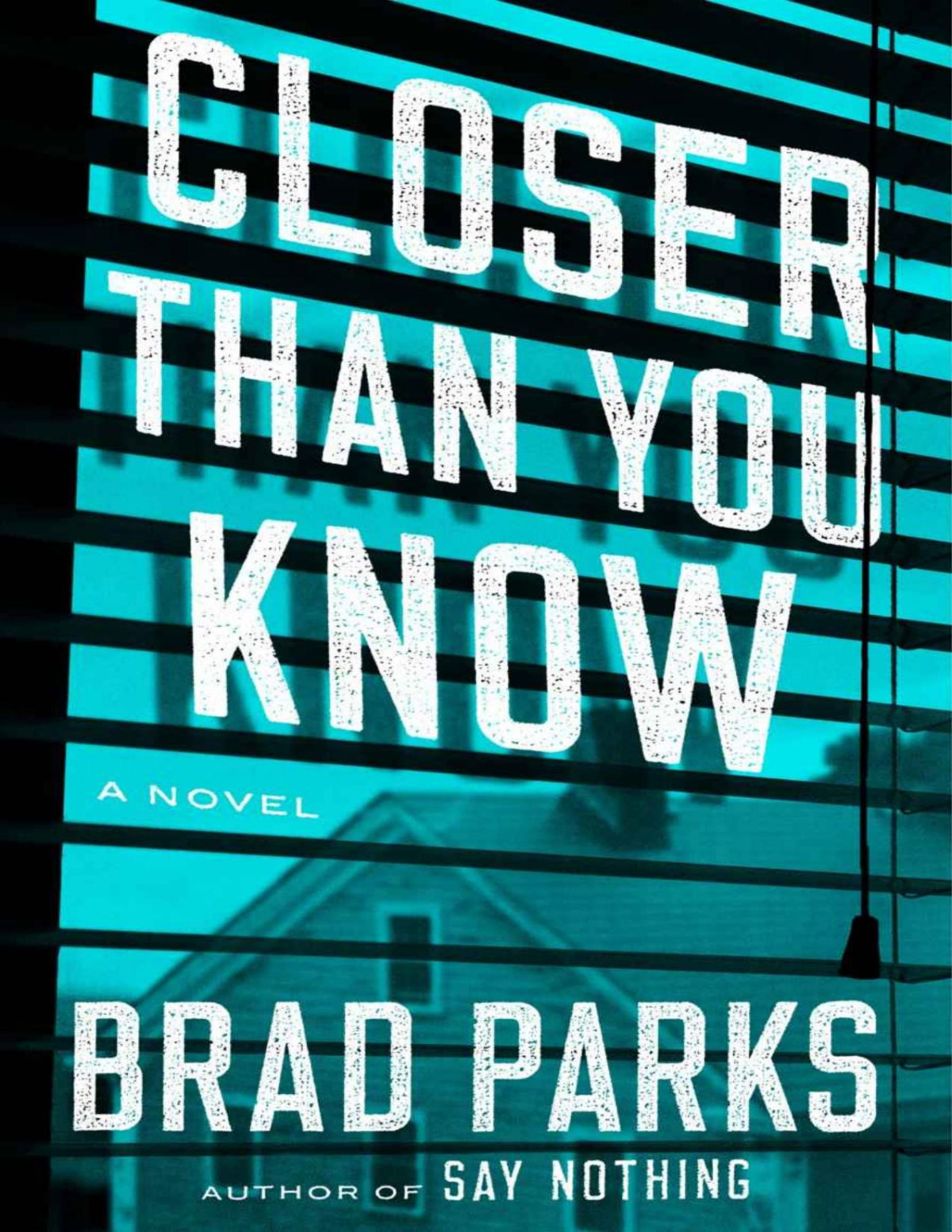 Closer Than You Know A Novel Brad Parks Parks Brad