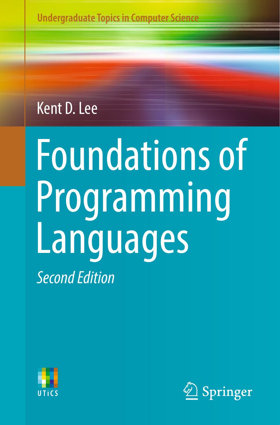 Foundations Of Programming Languages Unknown