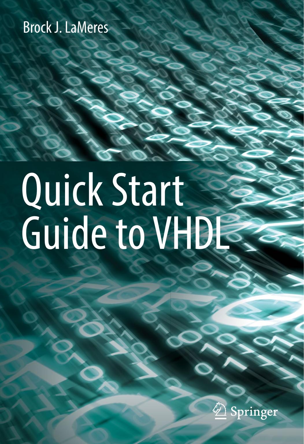 Quick Start Guide To Vhdl Unknown