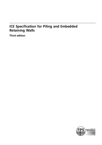 Ice Manual Of Geotechnical Engineering 3rd Edition John Burland