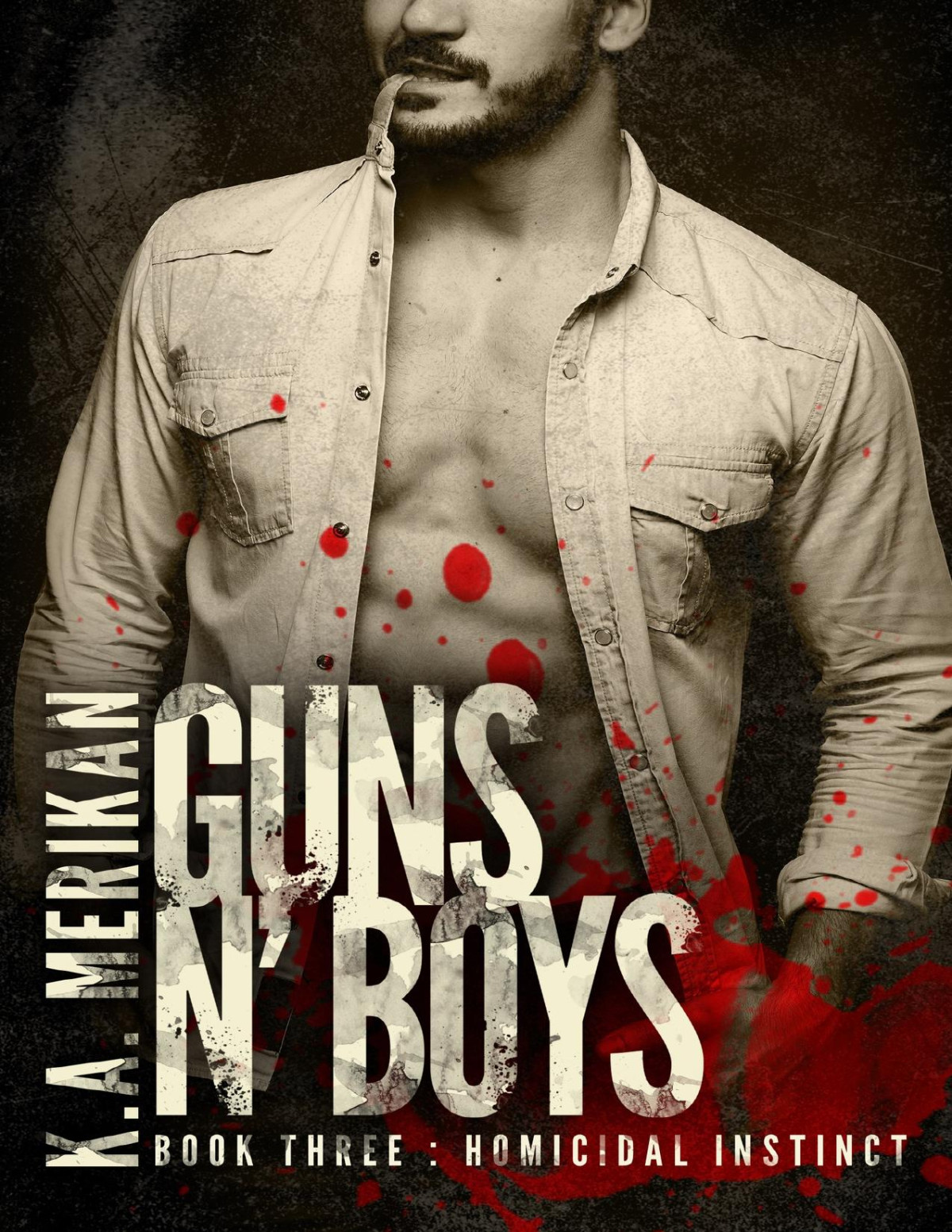 Guns N Boys Homicidal Instinct Book 3 Gay Dark Mafia Romance Merikan