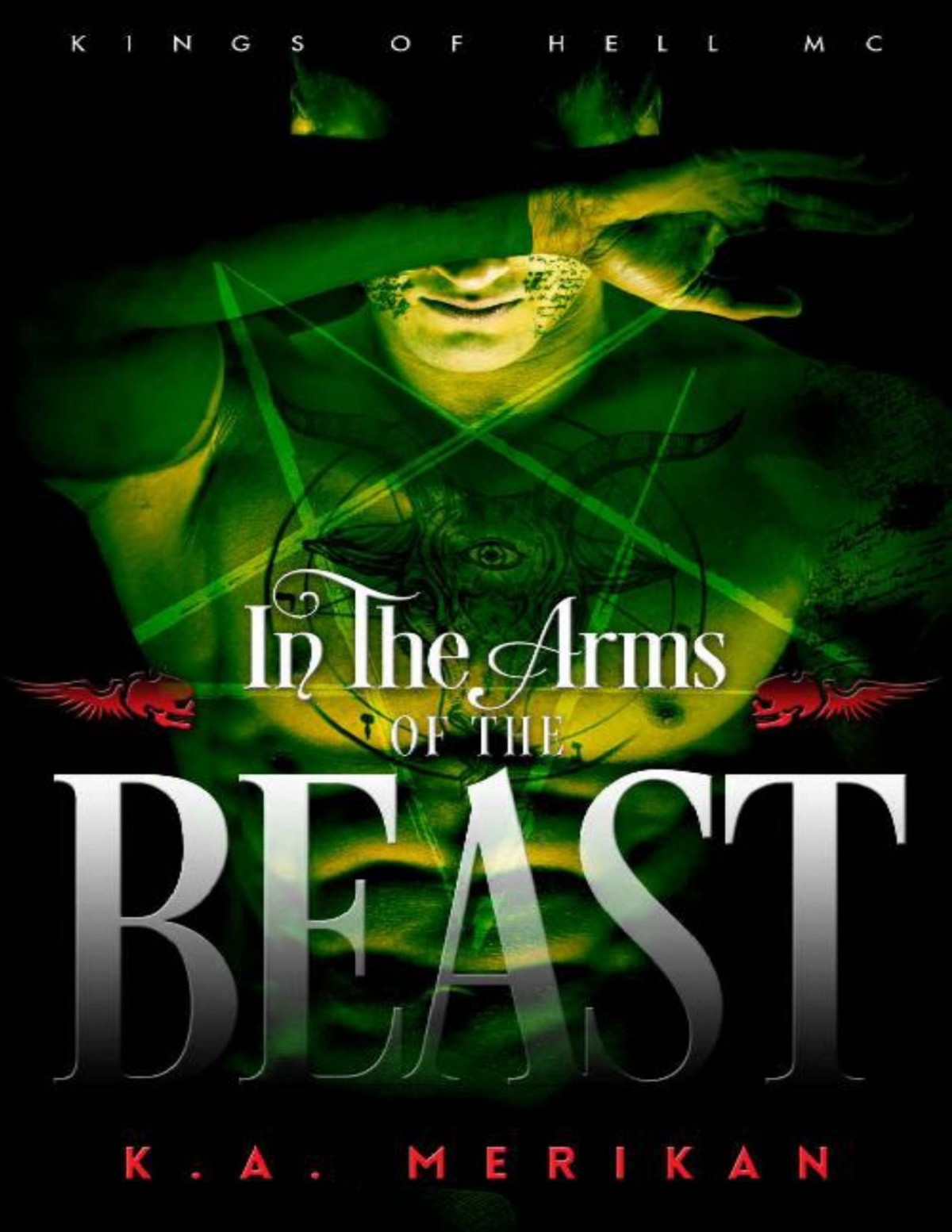 In The Arms Of The Beast Paranormal Mm Romance Kings Of Hell Mc Book 5 Ka Merikan Merikan