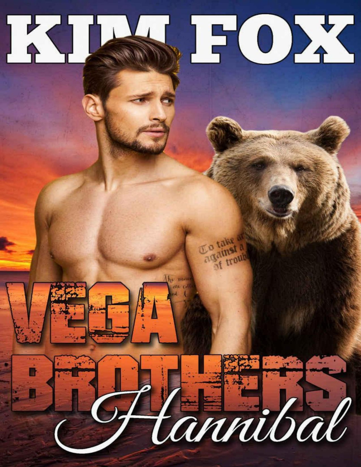 Vega Brothers Hannibal Bbw Paranormal Romance Pretend Engagement The Bear Shifters Of Vega Ranch Book 4 Kim Fox Fox