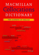 Macmillan Collocations Dictionary Rundell Michael