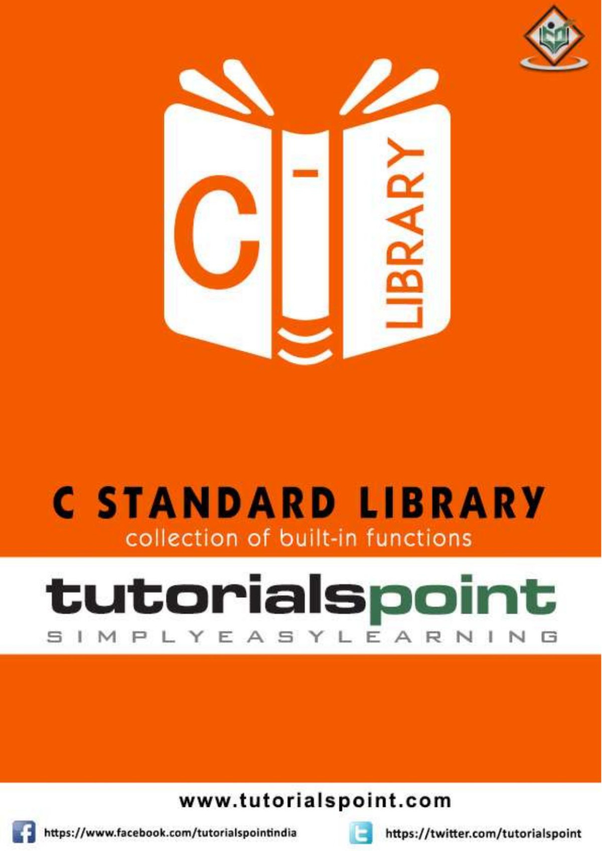 C Standard Library Collection Of Built In Functions Tutorials Point