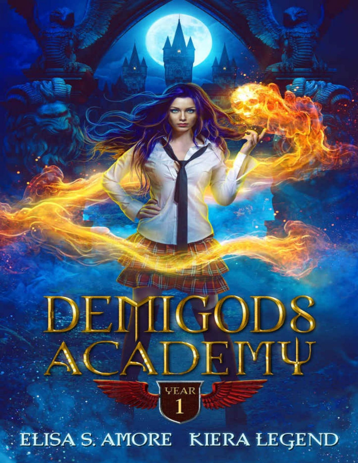 Demigods Academy Year One S Amore Elisa Legend Kiera