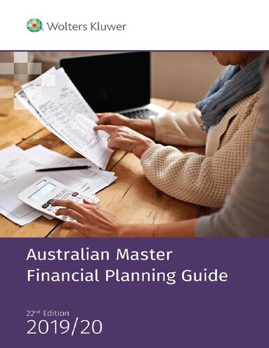 Australian Master Financial Planning Guide 201920 22nd Edition Cch Australia Limited