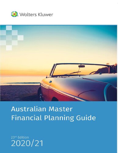 Australian Master Financial Planning Guide 202021 23rd Edition Cch Australia Limited