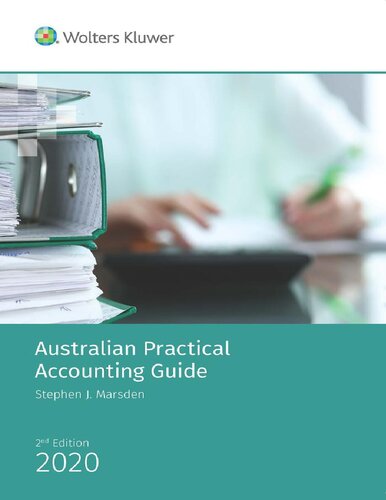 Australian Practical Accounting Guide 2nd Edition Stephen J Marsden
