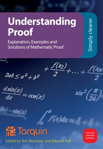 Understanding Proof Tom Bennison Ed Hall
