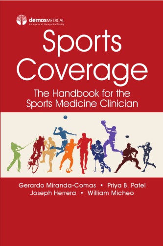 Sports Coverage The Handbook For The Sports Medicine Clinician 1st Gerardo Mirandacomas