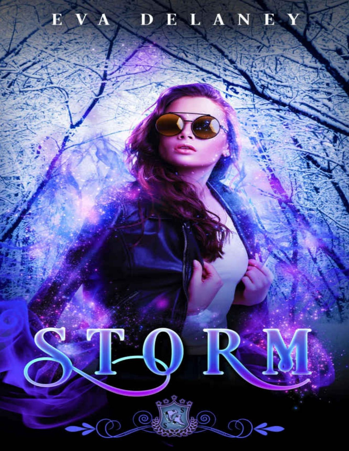 Storm A Paranormal Romantic Comedy Silver Skates Book 5 Eva Delaney Silver Springs Library Delaney