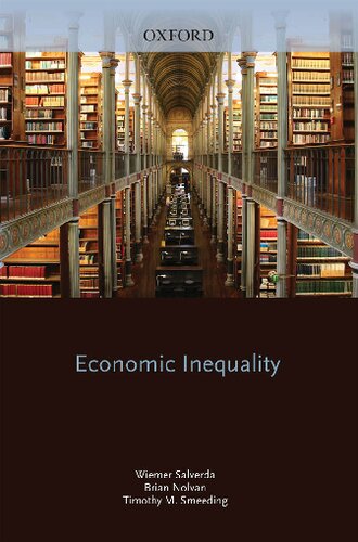 The Oxford Handbook Of Economic Inequality Oxford Handbooks Illustrated Wiemer Salverda Editor
