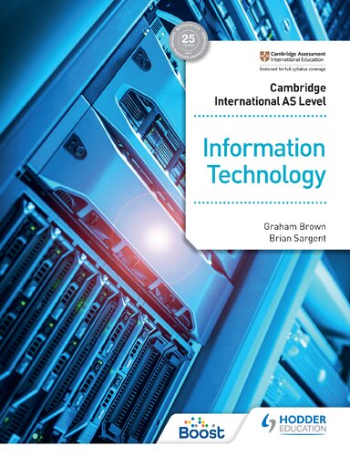 Cambridge International As Level Information Technology Students Book Student Graham Brown