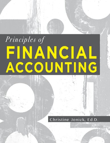 Principles Of Financial Accounting Christine Jonick
