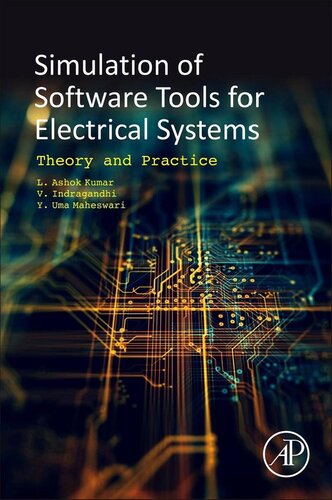 Simulation Of Software Tools For Electrical Systems2020kumar Et Al9780128194164 Ashok L Kumar