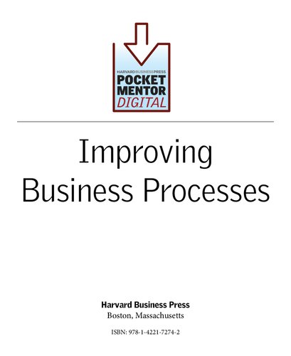 Improving Business Processes Expert Solutions To Eve R Yd Ay Challenges Coll