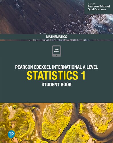 Edexcel International A Level Mathematics Statistics 1 Student Book 1st Edition Joe Skrakowski
