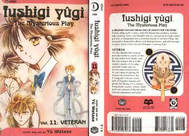Fushigi Ygi The Mysterious Play Vol 11 Veteran Yuu Watase