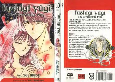 Fushigi Ygi The Mysterious Play Vol 18 Bride Yuu Watase