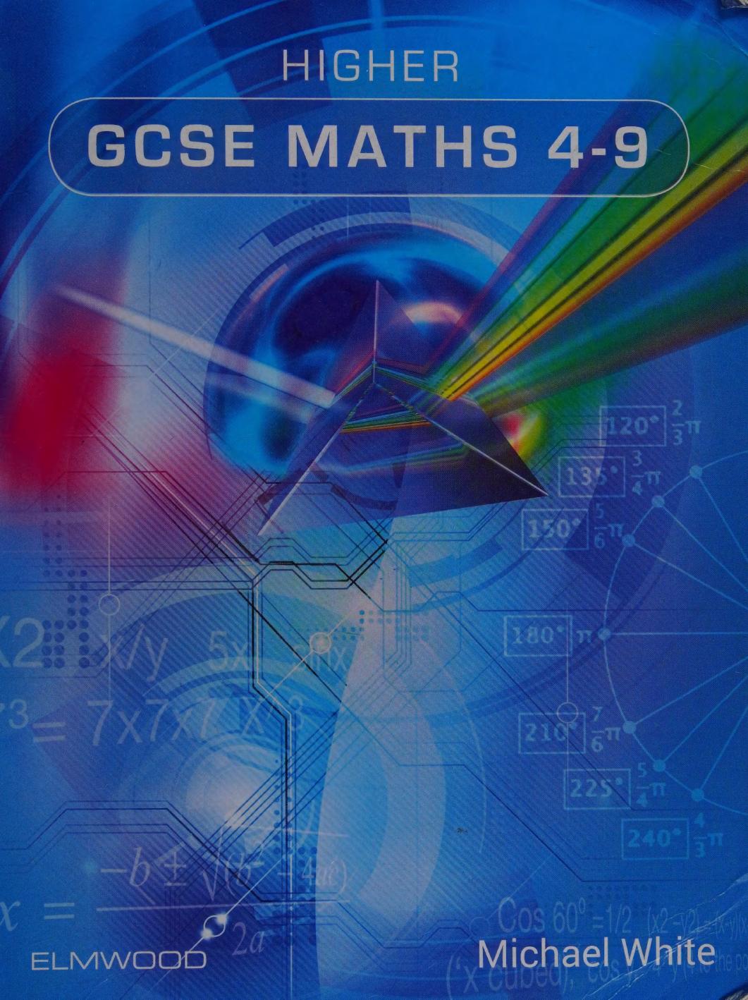 Higher Gcse Maths 49 Michael White